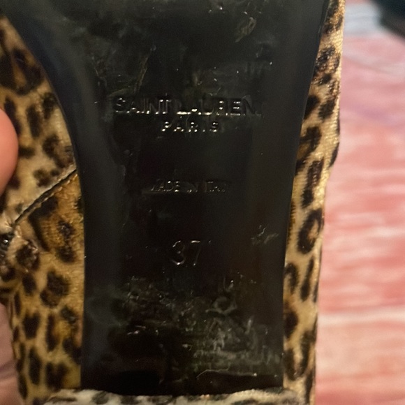 Amazing leopard print Saint Laurent Boots! - Picture 5 of 7
